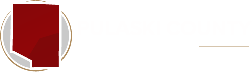 Pulaski County Collector of Revenue white logo